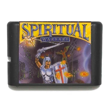 Spiritual Warfare 16 битова Игрална Карта MD За Sega Mega Drive For Genesis