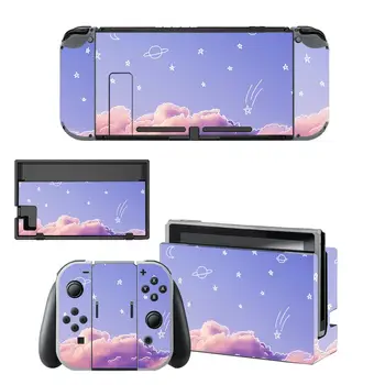 Starry Sky Screen Protector Sticker Skin Cover for Nintendo Switch NS Console Charger Dock Stand Holder Joy-con Controller Винил