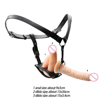 Thierry 7 Color lesbian adjustable Harness Position Belt Strap On Single Anal Plug Double Dildo, Cock Strapon Sex Toys For Woman