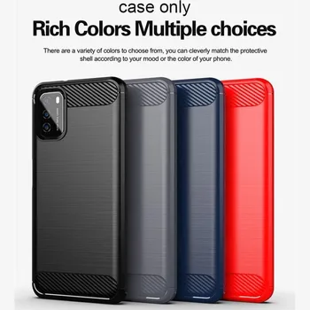 TPU Phone Case All-inclusive Non-slip For Xiaomi Poco M3 Phone Protective Cover Mobile Anti-fall U0R4