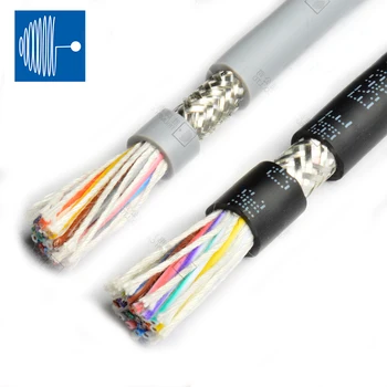 TRIUMPHCABLE 1/2M UL2464 26AWG 2/3/4/5/6/8/10/12core PVC яке блокирани екраниран кабел противоинтерференционный управляващ сигнал на тел