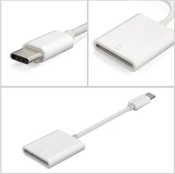 USB-C USB3.1 TYPE-C to SD card reader with line read SD card reader мобилен телефон, SD card reader