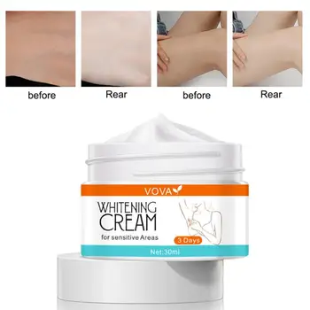 VLADI Armpit Whitening Cream Осветляющий Избелващ Крем За Кожата на Подмишниците Тъмната Кожа на Краката Коленете Избелване на Тялото Интимен Лосион За Тяло