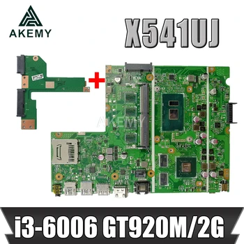 X541UVK X541UJ дънна платка mainboard I3-6006U/AS GT920M/V2G За Asus X541UVK X541UV X541U F541U дънна платка на лаптоп тествана е НОРМАЛНО