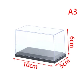 Акрил/Пластмаса Витрина Кутия Прозрачна Пылезащитная UV Защита За Модели Фигурки с Колекционерска стойност