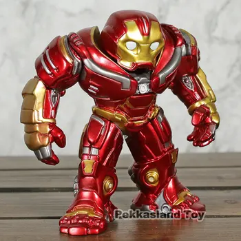 Аниме 1/10 Scale Отмъстителите POP 294# Hulkbuster Iron Man 2.0 Mini Action PVC Винил Figure Toy Brinquedos