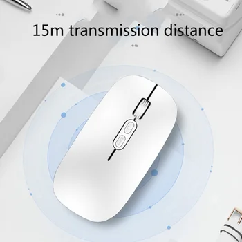 Безжична Зареждане на Bluetooth Оптична Ергономична Детска Мишката за Телефон Компютърна мишка