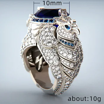 Бохемска Vintage Flower Frog Parrot Animal Pearl и Crystal Wedding Ring Midi Finger Годежни пръстени за жени, Хип-Хоп, Пънк, Бижута
