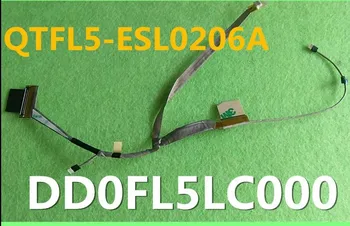 Гъвкав кабел видеоэкрана за лаптоп Lenovo Ideapad S10-3 LCD LED Display Ribbon cable DD0FL5LC000 QTFL5-ESL0206A
