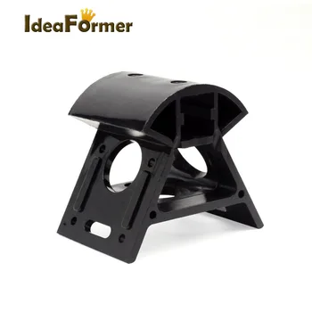 Детайли 3D принтер Delta Vertex Kossel Corner Plastic 3 Бр отдолу+3 Бр отгоре Kossel Reprap Black Six-Piece Set 2020 Profile