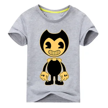 Детски Костюм на Тениски, Момчета, Момичета Cosplay Keep Smile Облекло Тениска С Къс Ръкав Тениска Чай Върховете на Децата Бебе Момче
