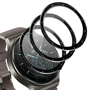 За Huawei GT2 Pro Watch Case 3D Леко Извит Край Защитно Фолио на Капака Защита GT 2 Smartwatch Display Full Screen Protector