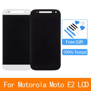За Motorola Moto E2 LCD Сензорен дисплей Дигитайзер възли За Мото E2 2nd XT1505 XT1524 XT1511 XT1527 Подмяна на LCD дисплея