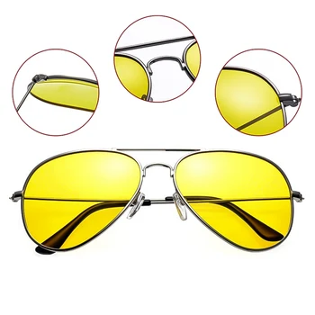За Мъже/Жени Автомобил за Нощно Виждане Шофьорски Очила, Очила За Шофиране издаде лицензия за същата дейност Очила Прахозащитен Слънчеви очила за Шофиране очила Очила