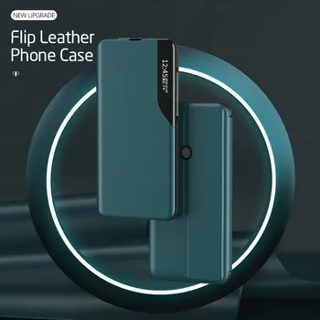 За Честта 10X Lite Case Кожен Магнитен Калъф за смартфон Huawei Honor 10X Lite Case Honor10X Honer 10 X Light Stand Корпуса