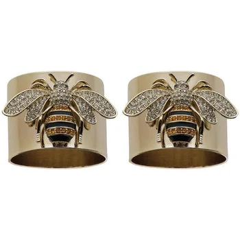 Луксозен пръстен пчелите за дами, класически пръстен 2021 година.
