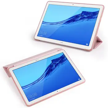 Магнитен Калъф за Samsung Galaxy Tab A7 10,4 Инча 2020 SM-T500 T505 Smart Auto Sleep Wake Мека Силиконова поставка Tablet Slim Cover