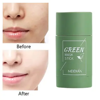 Маска от Зелен чай Deep Clean Oil Control Face Mask Stick Remove Blackhead Pores Dirt Moisturizing Избелващ Хидратиращ Грижа За Кожата