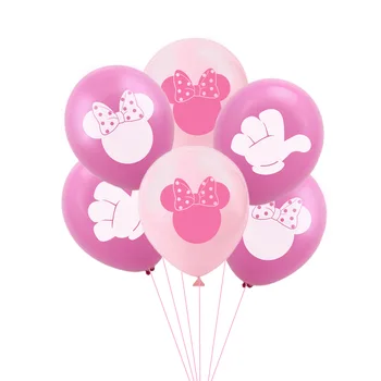Мини Маус честит рожден ден алуминиево фолио балон е парти декор за момичета полза на детето кръщение балон САМ е парти декор за доставка