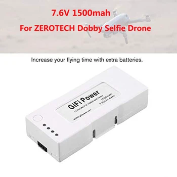 НОВ 7.6 V 1500mah Upgrade LiPo Батерия За ZEROTECH Dobby Selfie Drone GIFI Power