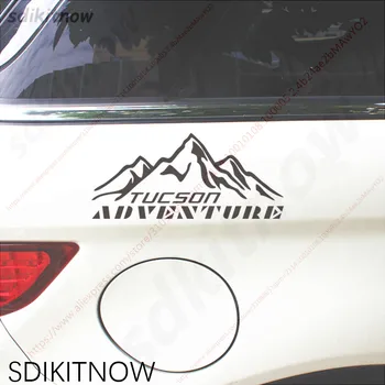 Нов 9x20cm Adventure Sports Car Decal Sticker Стайлинг Windows Decoration За hyundai tucson 2007 2008 2016 2017 2018 аксесоари