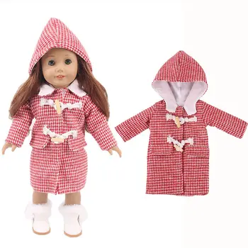 Нова 1 бр Одеяло ветровка костюм е Подходящ за Американската Момичета Кукли 18 Инча Кукла Дрехи , обувки не са включени.