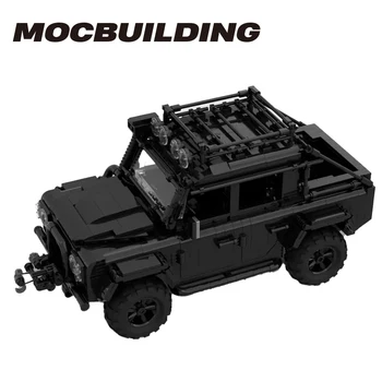 Новият suv-Land Rover Defender SVX Spectre MOC Suv Модел Автомобил Градивни елементи за Сглобяване на Тухли Детски играчки за Коледни подаръци