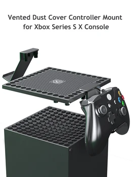 Окачена Табела Пылезащитная Капак За Монтиране На Контролера За Xbox Конзола Серия S X Поддръжка На Контролер DualSense И Xbox Series X, И На Слушалки