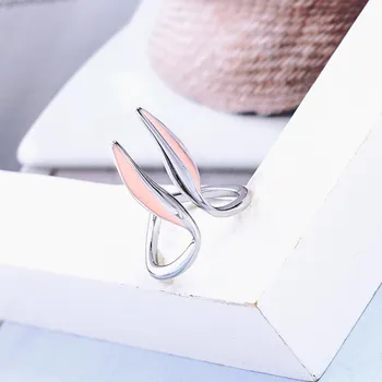 Оригинален Дизайн Бохемска Retro Rabbit Ring For Women Open Fashion Finger Rings Female Boho Jewelry
