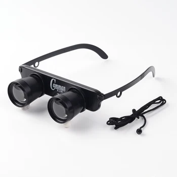 Открит Риболовен Бинокли, Оптични Очила Инструмент за Измерване Преносим 3X28 Риболовна Лупа Двойни Очила Риболовни Слънчеви очила