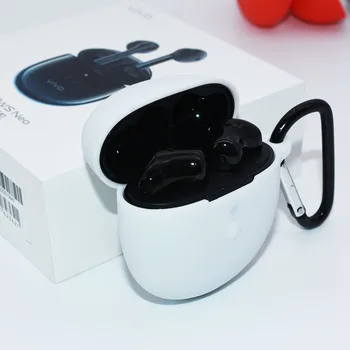 Противоскользящий Обикновен Силиконов Защитен Калъф Пълен Калъф за Слушалки ViVO TWS Нео Wireless Headset With Hook Gift