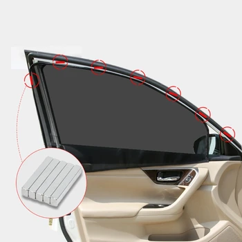 Сенника на автомобил на прозореца на Кола антибликовый Слънцезащитен Магнитен Мрежест Завеса за вредните ултравиолетови лъчи R3MD