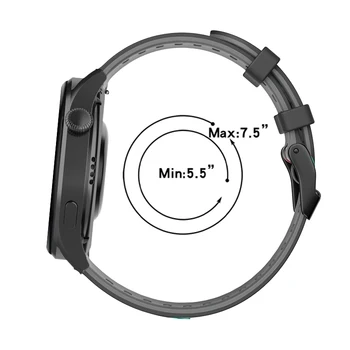 Силиконов Ремък За Huawei Watch 3/3 Pro Smartwatch Подмяна 22 мм в два цвята, Спортен Каишка За Часовник Гривна Аксесоари