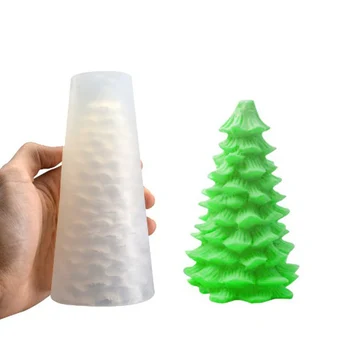 Силиконови 3D Моделиране Коледно Дърво Силиконови Форми Мус Торта Мухъл Печене Съдове Производителите Мус Торта Инструменти за Печене