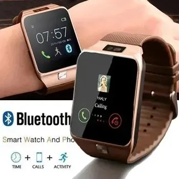 Смарт Часовник С Камера Q18 Bluetooth Smartwatch СИМ TF Слот за карта с Фитнес Тракер Активност Спортни Часовници Android PK DZ09 Часовници