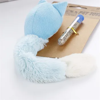Смешни Cat Toy Mouse Interactive Cats Тийзър Toys Mouse Training Long tail mouse 4 color cat toys Mice Rat Product 1бр