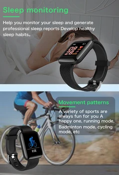 Спортни Смарт Часовник на Жените и Мъжете Bluetooth Smartwatch Фитнес Гривна за Кръвно Налягане, Сърдечен Ритъм Умни Часовници за Android и IOS xiaomi