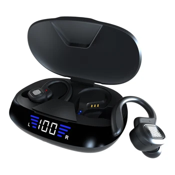 Състав VV2 HiFi Стерео Бас Шум Безжични Слушалки TWS Bluetooth Ухото на Куката Спортни Слушалки Интелигентно намаляване на шума Слушалки