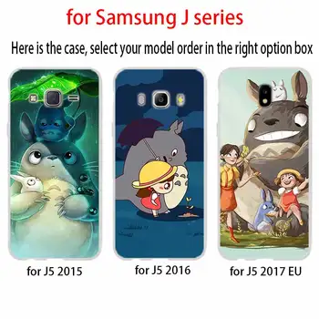 Телефон за Samsung Galaxy J6 J4 Plus J8 J3 J7 2018 J5 J3 j7 2016 2017 j6 Prime Cover Case Studio Ghibli Ghiblies totoro