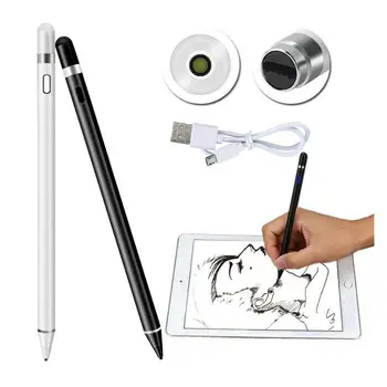 Универсален Капацитивен Стилус Сензорен Екран Дръжка Smart Pen за IOS/Android Система на Apple iPad Телефон Smart Pen Стилус Молив Сензорна писалка