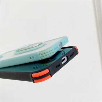 Устойчив на удари Кола Пръстен Калъф за телефон Xiaomi Redmi Note 10 9 8 7 Pro 9T 8T 9А 9В 9S 10S 8A K40 K30 K20 Pro Мека Капак на Корпуса