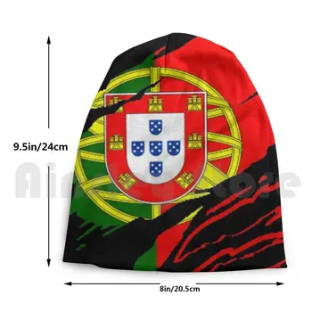 Флаг На Португалия Шапки Вязаная Капачка Хип Хоп Португалия Португалски Кристиано Европа Лисабон Роналдо Порто 7